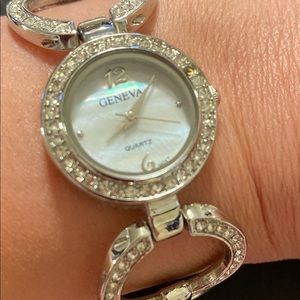 Geneva beaded watch